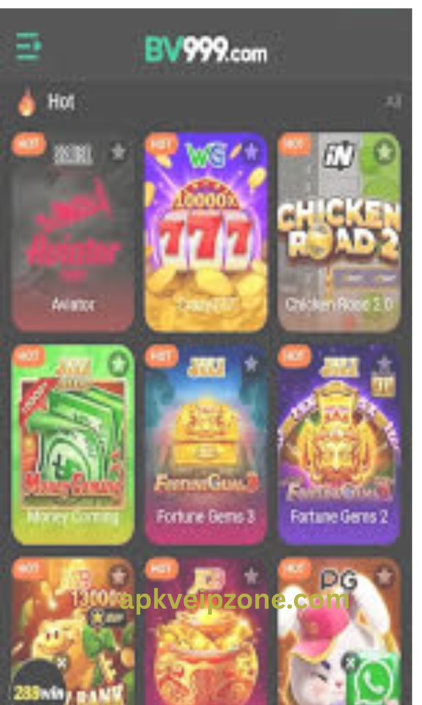 whats is bv999 game