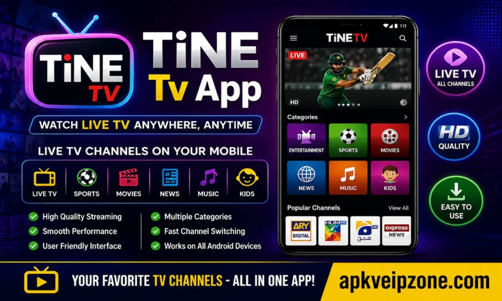 TİNE Tv App