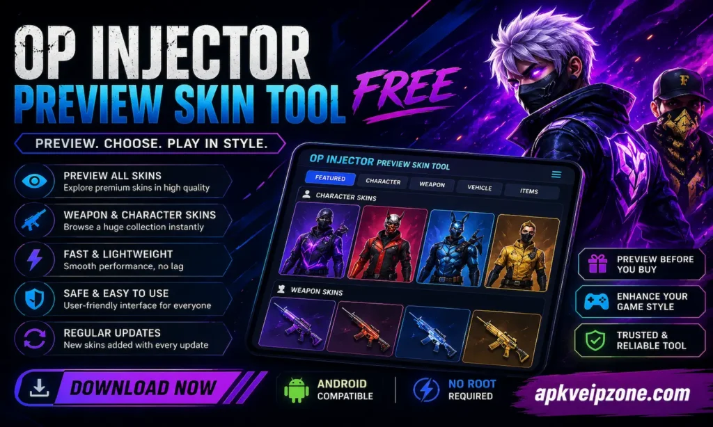 OP Injector Preview Skin Tool